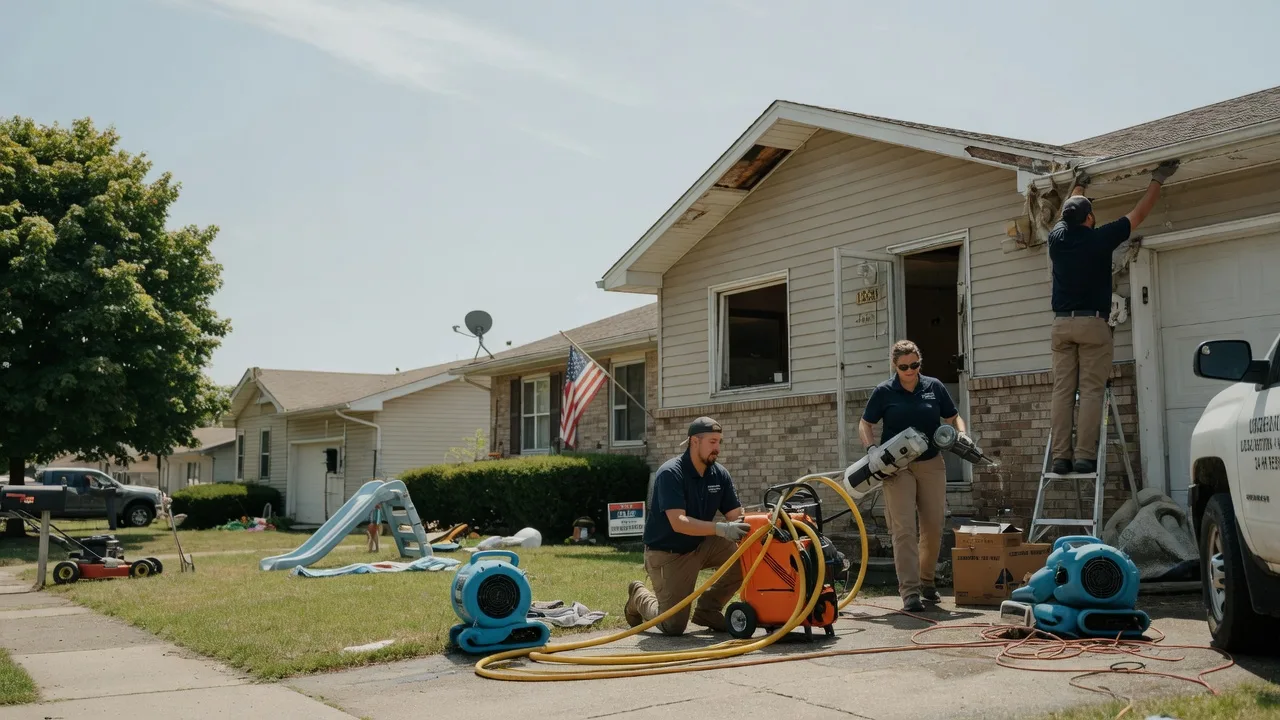 Water Damage Restoration in Harvey, AR near me